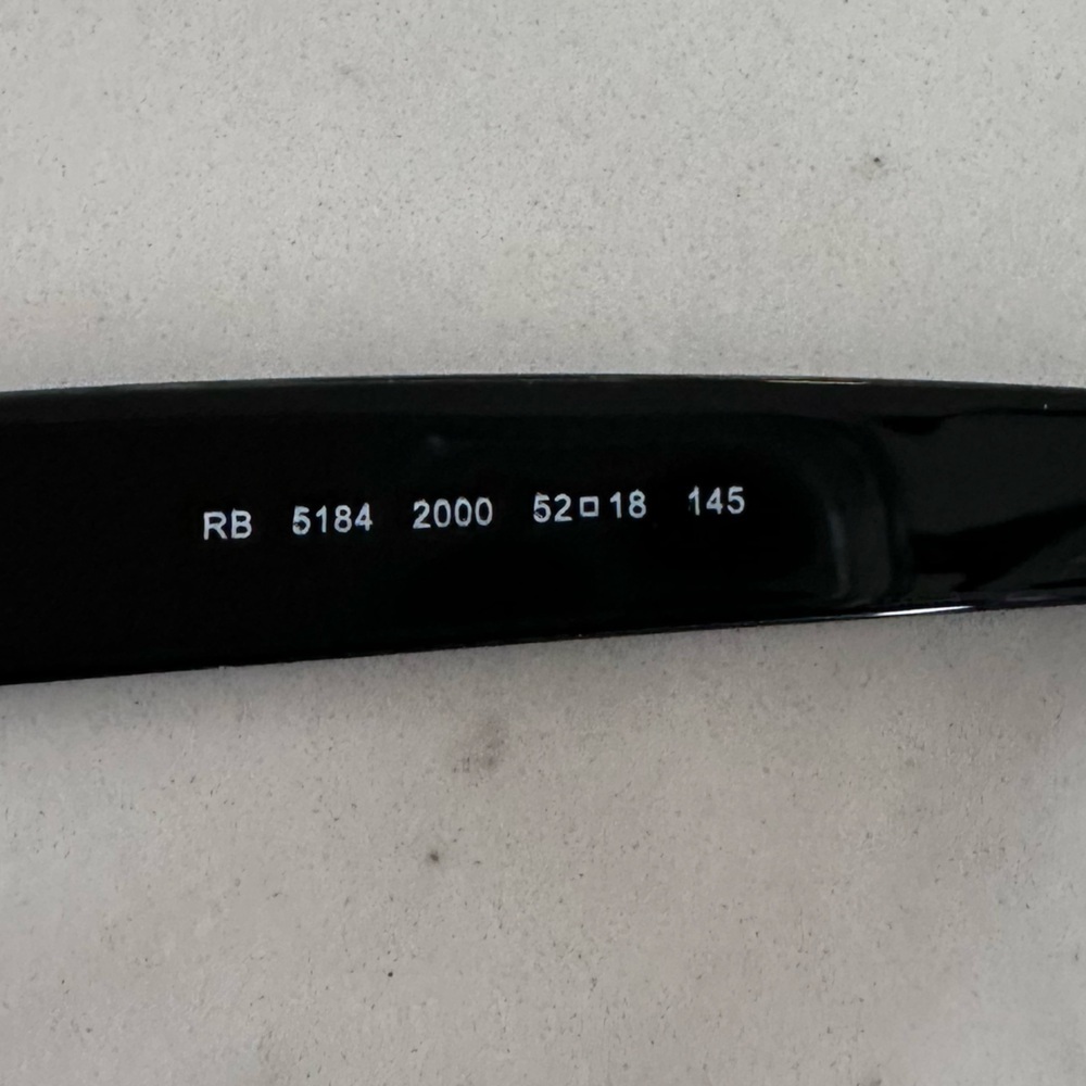 Ray-Ban Wayfarer 5185 Optic Prescription Eyeglass Frames w Case. Size 52… - Picture 7 of 15